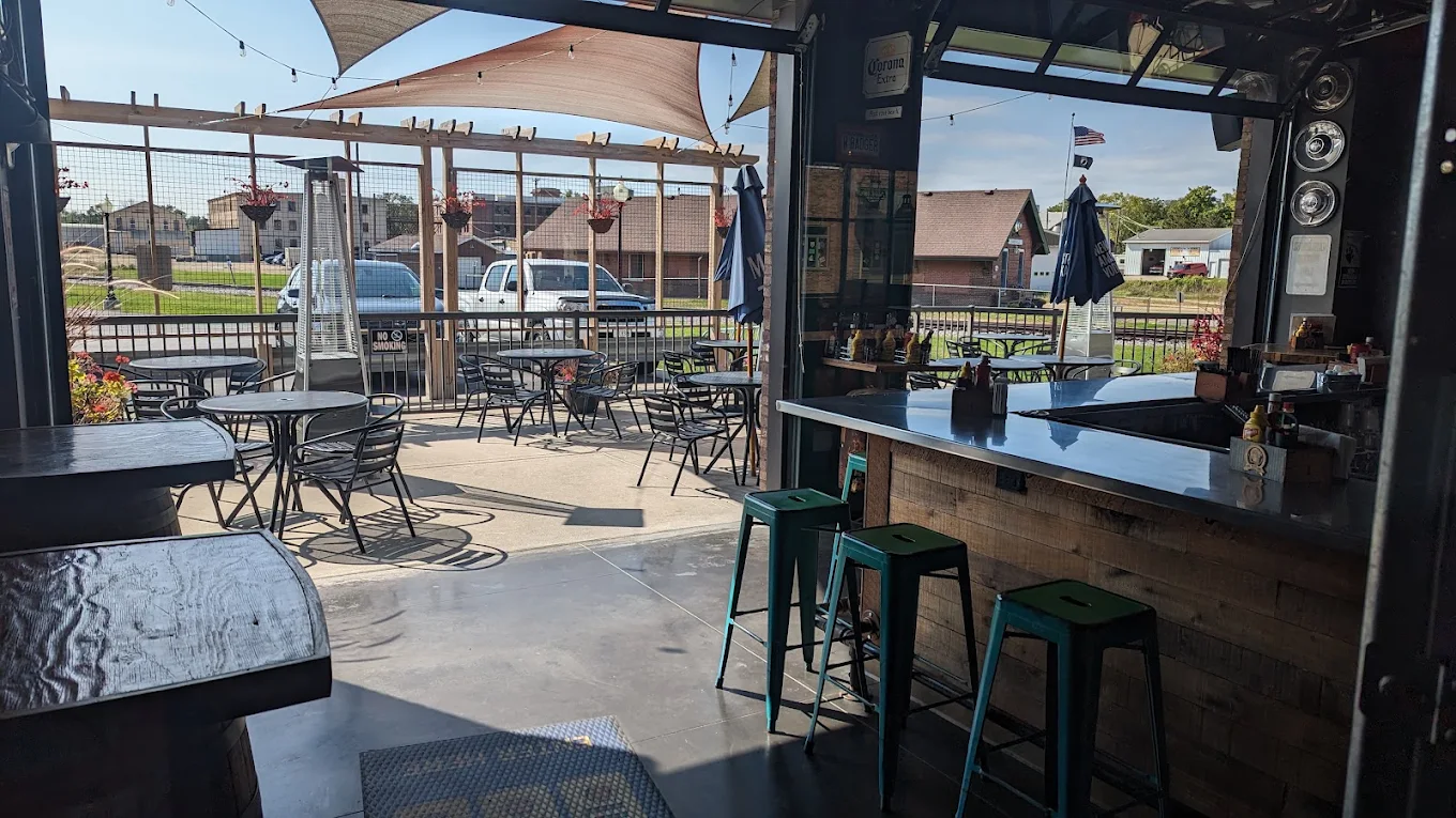 The Night Owl outdoor patio